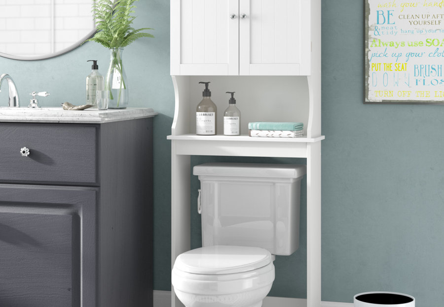 wayfair bathroom floor cabinet